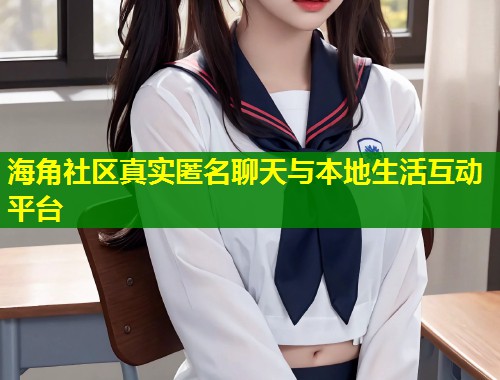 海角社区真实匿名聊天与本地生活互动平台  第1张