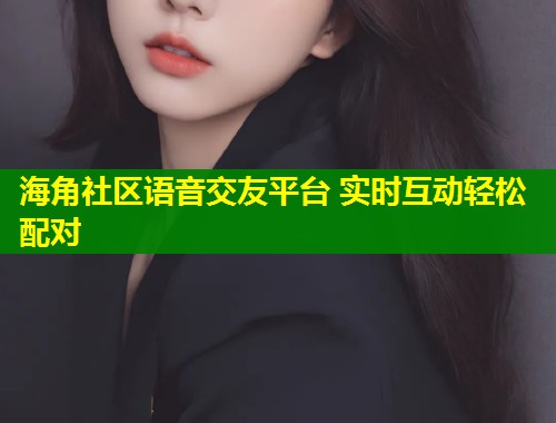 海角社区语音交友平台 实时互动轻松配对